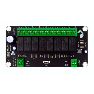 Decoderwerk 10803 - 8 Kanal Relaisdecoder zum Schalten bel. Verbraucher mit 8 Wechselrelais