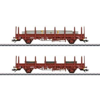 Märklin H0 46932 - Rungenwagen-Set (SNCB)