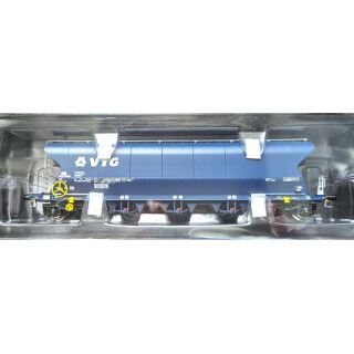NME 504633 Spur H0, DC Getr.wag. Tagnpps 102m^3, blau, VTG, 2 Auslässe, geänd. Wag.nr.