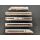 Fleischmann Spur N 7490 ICE 2  / BR 402 041-8 , mit 7442, 7444 + 7448 Zwischenwagen o. OVP, analog, TOP