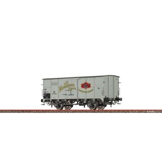 Brawa H0 50953 - Gedeckter Güterwagen G10 Niederegger (DB)