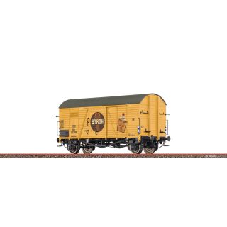 Brawa H0 47938 - Gedeckter Güterwagen Gms Stroh Rum (ÖBB)