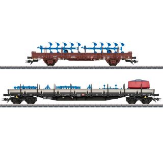 Märklin H0 46405 - Rungenwagen-Set (DB)