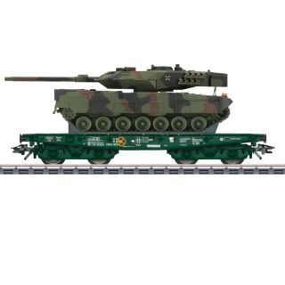 Märklin H0 48843 - Schwerlastw.Rlmmps Leo 2 (DB AG)