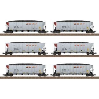 Trix H0 24911 - US Hopper Car-Set BNSF (privat)