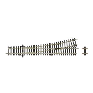 Roco H0 42442 - Weiche links Abzweigwinkel 15° ohne Antrieb