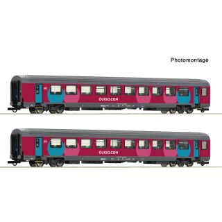 Roco H0 6200024 - 2-tlg. Set 1: Corailwagen (SNCF)