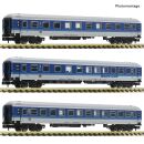 Fleischmann Spur N 6260024 - 3-tlg. Set 1: Reisezugwagen...