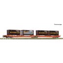 Fleischmann Spur N 6660052 - Doppeltaschen-Gelenkwagen...