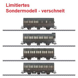 Märklin 42048 4-tlg. Set Abteilwagen zur BR 78 DB verschneit H0