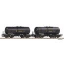 Piko H0 28311 - 2er Set Kesselwagen 406Ra (PKP)