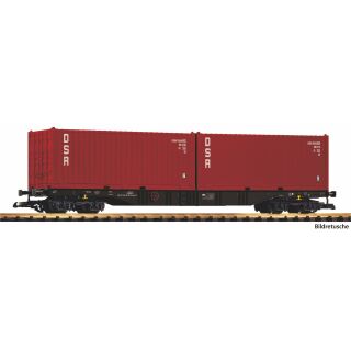 Piko Spur G 37755 - Containertragwagen 2 Container DSR (DR)