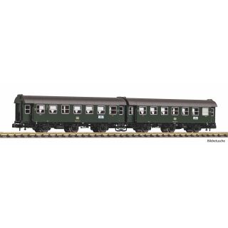 Piko Spur N 40764 - 2er Set Umbauwagen B3yg B3yg (DB)