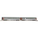 Piko Spur N 94506 - 2er Set Abteilwagen 2.Kl.+...