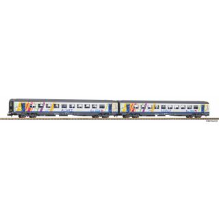 Piko Spur N 94510 - 2er Set Corailwagen ALSACE 2x 2.Kl. (SNCF)