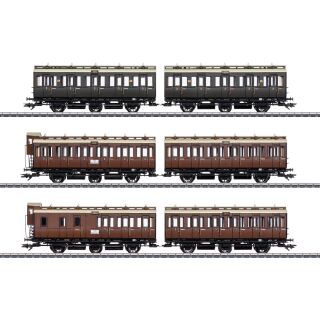 Märklin H0 42047 - Abteilwagen-Set (KPEV)