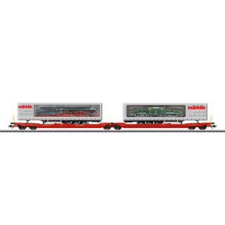 Märklin H0 47477 - Gelenk-Taschenwagen (DB AG)