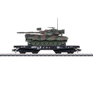 Märklin H0 48876 - Schwerlast Rlmmps Leo 1A1 (DB)