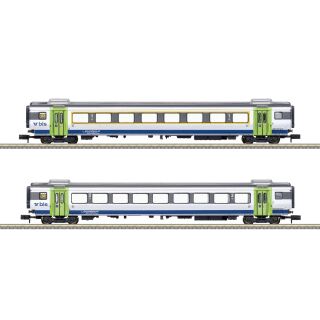 Minitrix Spur N 18294 - Wagen-Set GoldenPassLine (BLS)