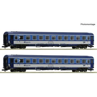 Roco H0 6200157 - 2-tlg. Set: Eurofima-Wagen (CD)