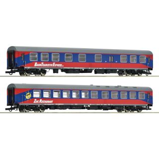 Roco H0 74027 - 2-tlg. Set: Reisezugwagen (BTE)