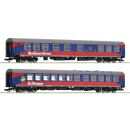 Roco H0 74027 - 2-tlg. Set: Reisezugwagen (BTE)