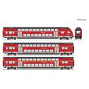 Roco H0 6210144 - 3-tlg. Set: Doppelstockwagen (DB AG)