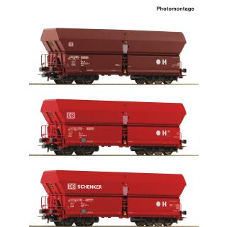 Roco H0 6600135 - 3-tlg. Set: Selbstentladewagen (DB AG)