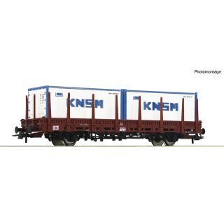 Roco H0 6600152 - Steckrungenwagen (NS)