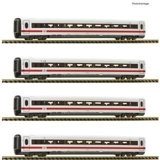 Fleischmann Spur N 7760004 - 4-tlg. Set: Ergänzungswagen zum ICE 2 (BR 402) (DB AG)