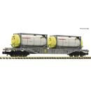 Fleischmann Spur N 6660126 - Containertragwagen (AAE)