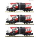 Fleischmann Spur N 6660073 - 3-tlg. Set: Kesselwagen...