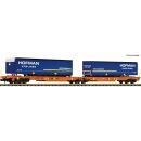 Fleischmann Spur N 6660118 - Doppeltaschen-Gelenkwagen...