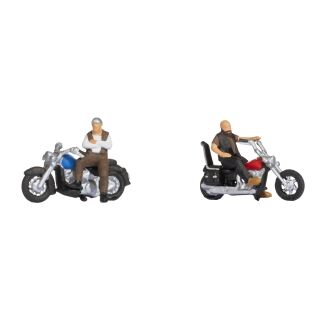 Noch H0 15906 - Rocker auf Motorrädern