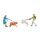 Noch H0 16602 - Funny-Scenes Hundebegegnung