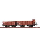 Brawa H0 48449 - Offene Güterwagen Om 2er-Set (DRG)