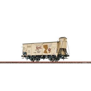 Brawa H0 50950 - Gedeckter Güterwagen G10 Ritter Sport (DB)