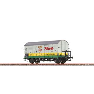 Brawa H0 51135 - Gedeckter Güterwagen Gms30 Knorr (DB)