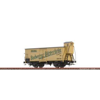 Brawa H0 51260 - Bierwagen Budweiser Bürgerbräu (k.k.St.B.)