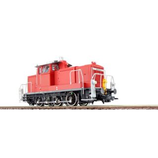 ESU H0 31742 - V60 362 614 verkehrsrot Sound Rauch (DB)