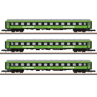 Märklin Spur Z 87403 - Wagen-Set 1 (Flixtrain)