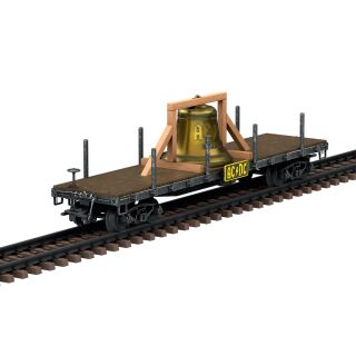Märklin H0 46270 - Niederbordwagen Hells Bells (AC/DC)
