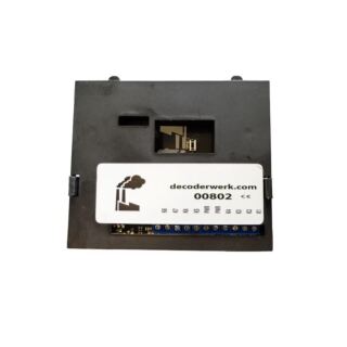Decoderwerk 00802 - 8 Kanal Belegtmelder 2+3 Leiter je 3A je Kanal RS/LocoNet/S88