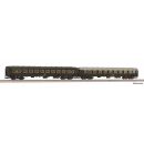 Piko H0 28321 - 2er Set Personenwagen 1. Kl. 2. Kl. (PKP)