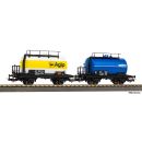 Piko H0 28330 - 2er Set 2achs. Kesselwagen (FS)