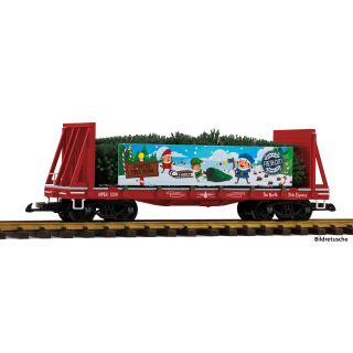 Piko Spur G 38980 - Niederbordwagen Santas Tree Farm Transport