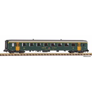 Piko Spur N 94383 - Personenwagen EW I, 1.Kl, 50 85 18- 33 556-9 grün mit alter Schrift,, Ep. (SBB)