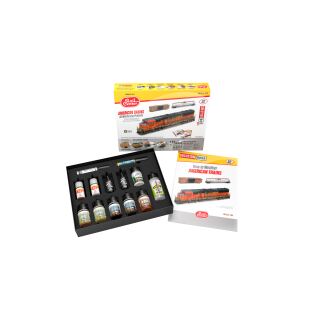 AMMO 4601201 - Solution-Box Amerikan. Züge altern, verwittern