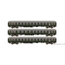 Hobbytrain HO 43034 3-teiliges Personenwagen-Set D83/41...