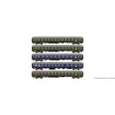 Hobbytrain HO 43032 5-teiliges Personenwagen-Set D83/41...
